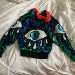 Sequin rave jacket. Only worn once